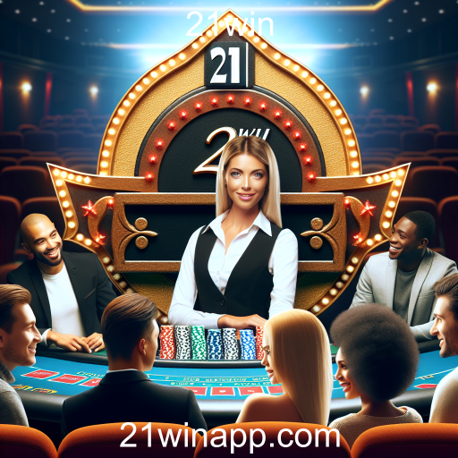 Experimente a emoção do Cassino Ao Vivo no 21win